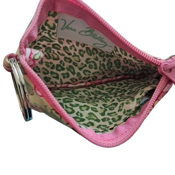 Lot - 4 Piece Set of Retired Pink Petal Vera Bradley Purse Wallet Accessories - Picture 5 of 13